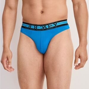 Jockey Men's Blue Thong